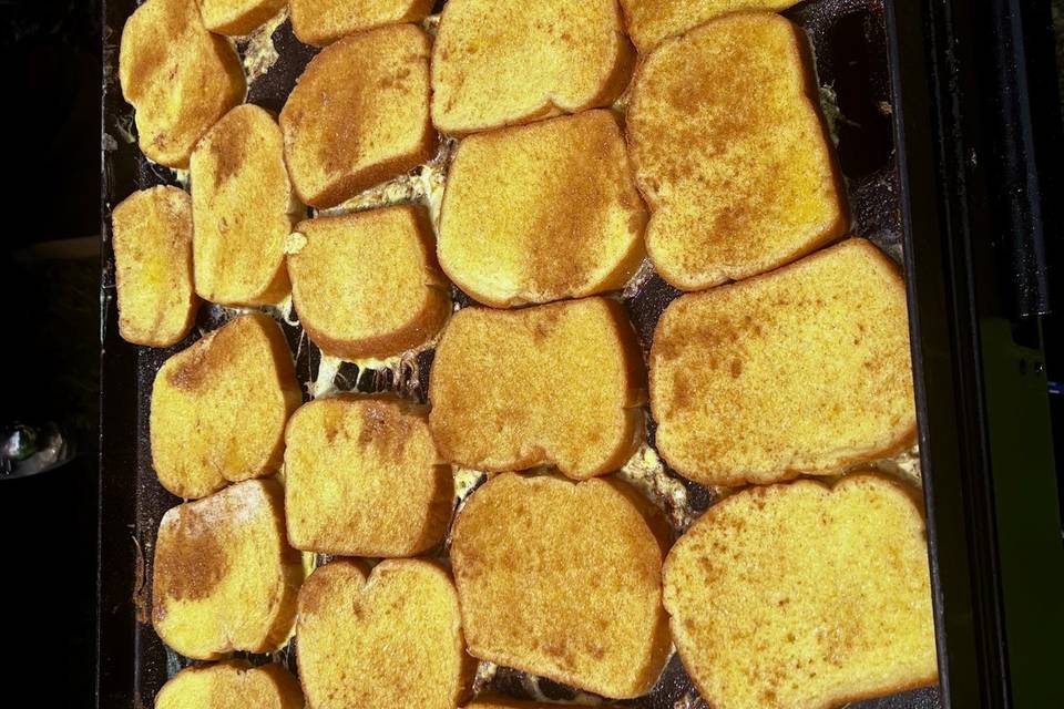 French Toast in the making