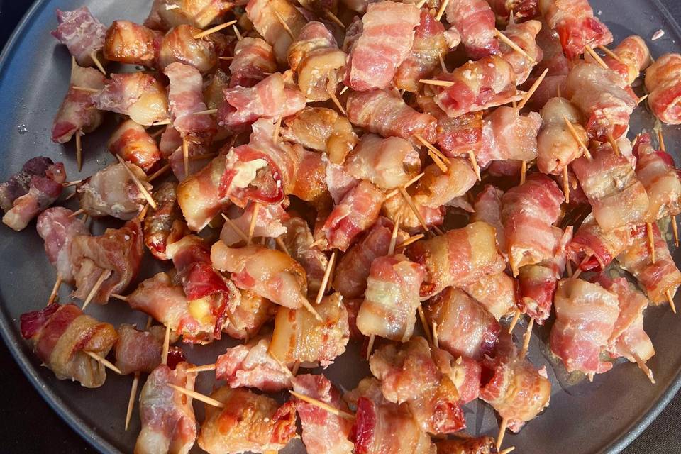 Bacon Wrapped Dates