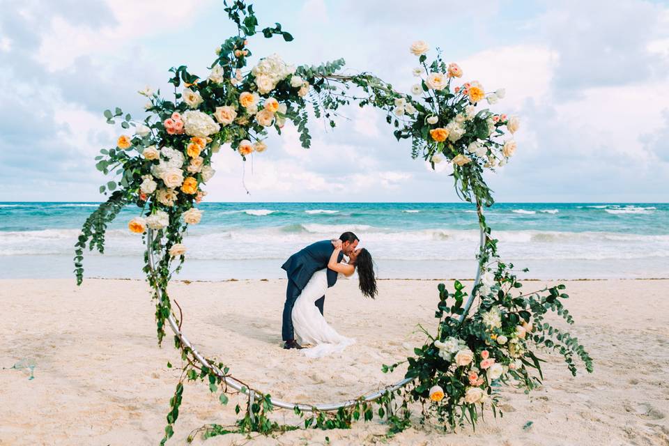 Playa del Carmen Wedding Photo
