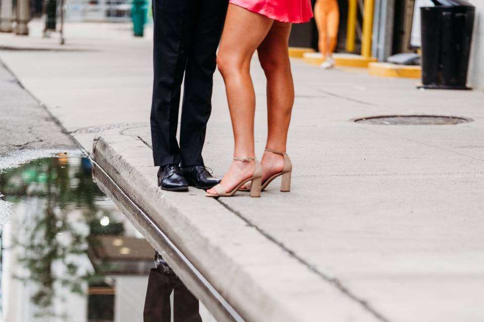Detroit Engagement photos