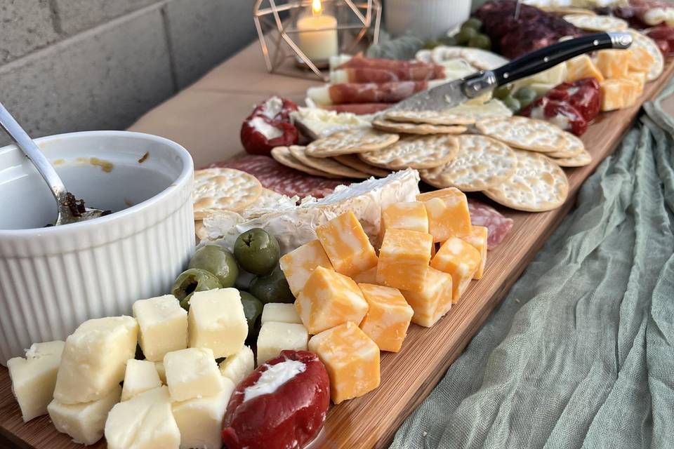 Grazing board for wedding