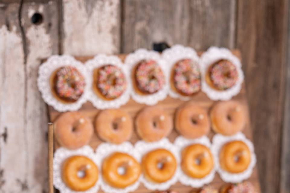 Donut table