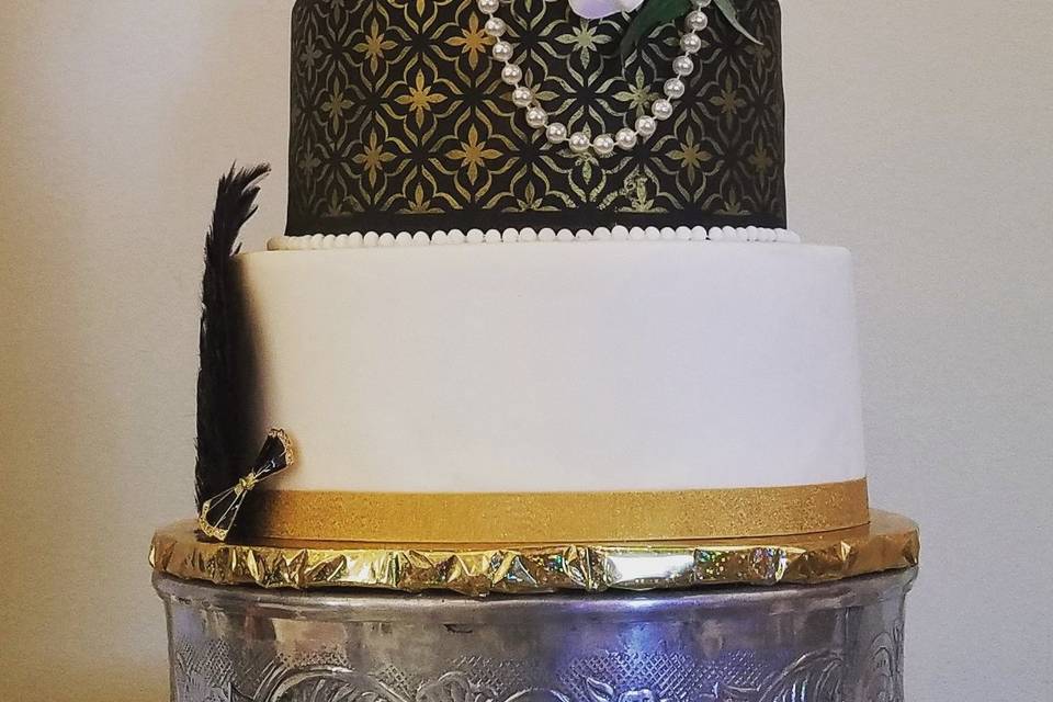 Roaring 20's cake