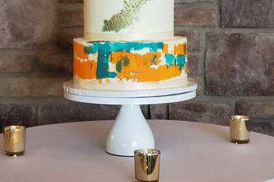 Southwest boho cake