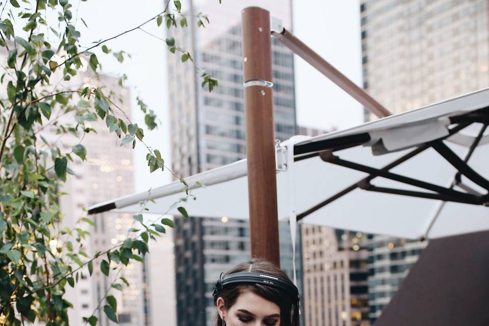 Wedding on the rooftop