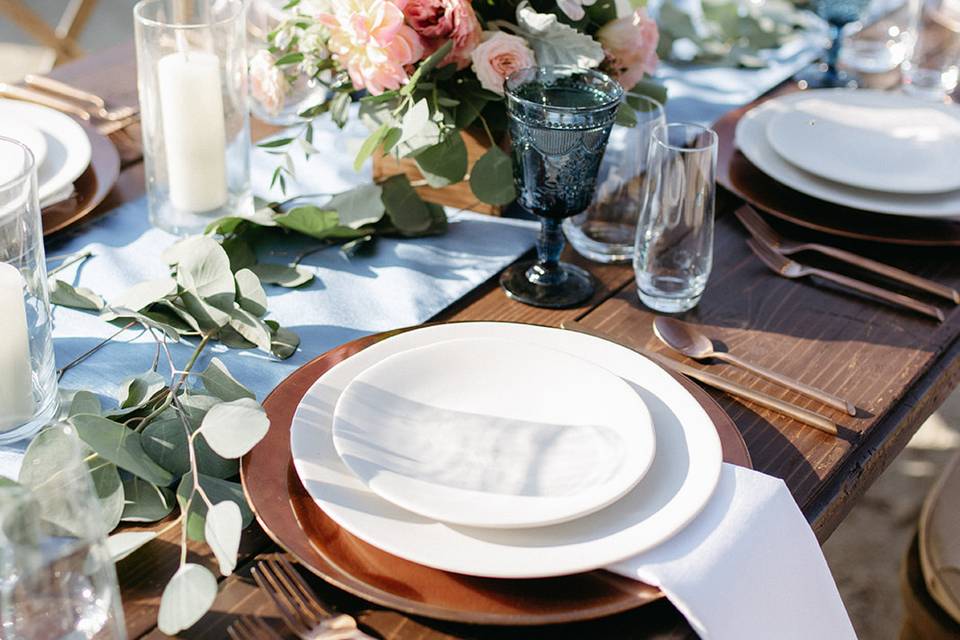 Copper Place Settings