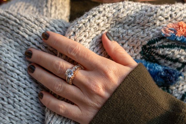 Two Tone Gold Ring