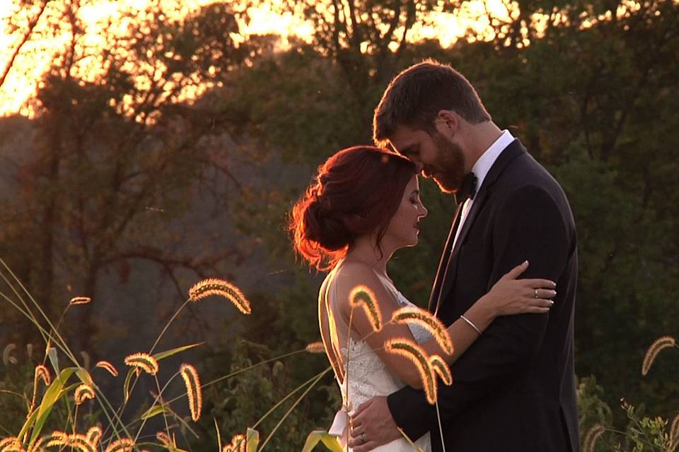 Quiet moment with incredible sunset light.