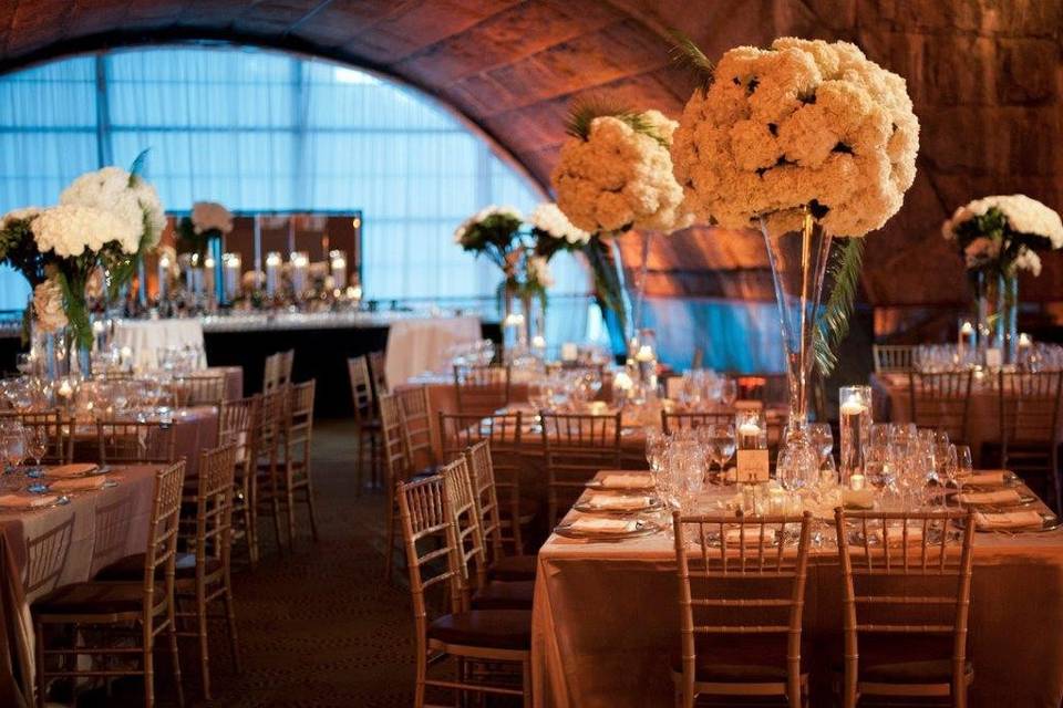 Raised centerpieces