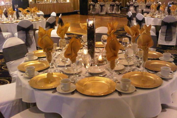 Golden color scheme