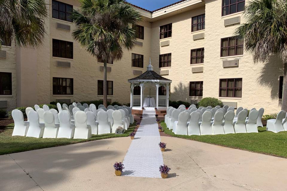 Poolside Ceremony