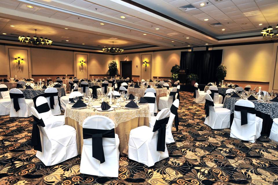 Ballroom with Custom Decor