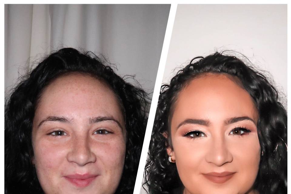 Stunning before and after