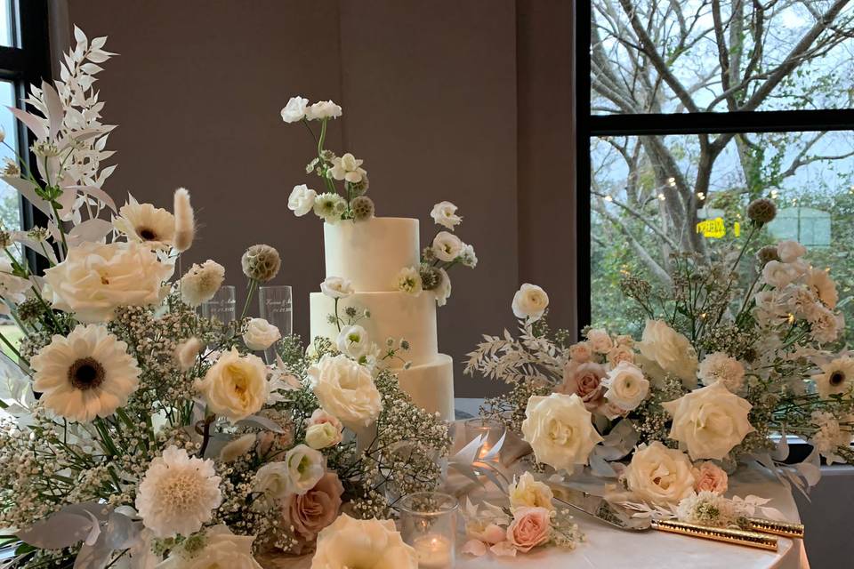 Wedding Cake setup