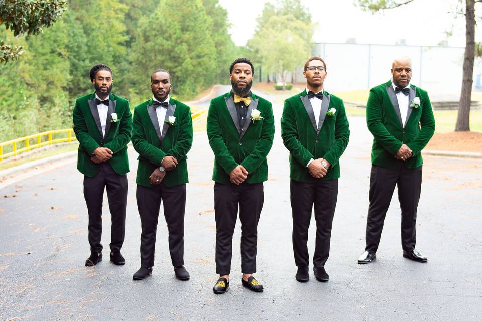 Green suits - Capture Thee Moments Photography