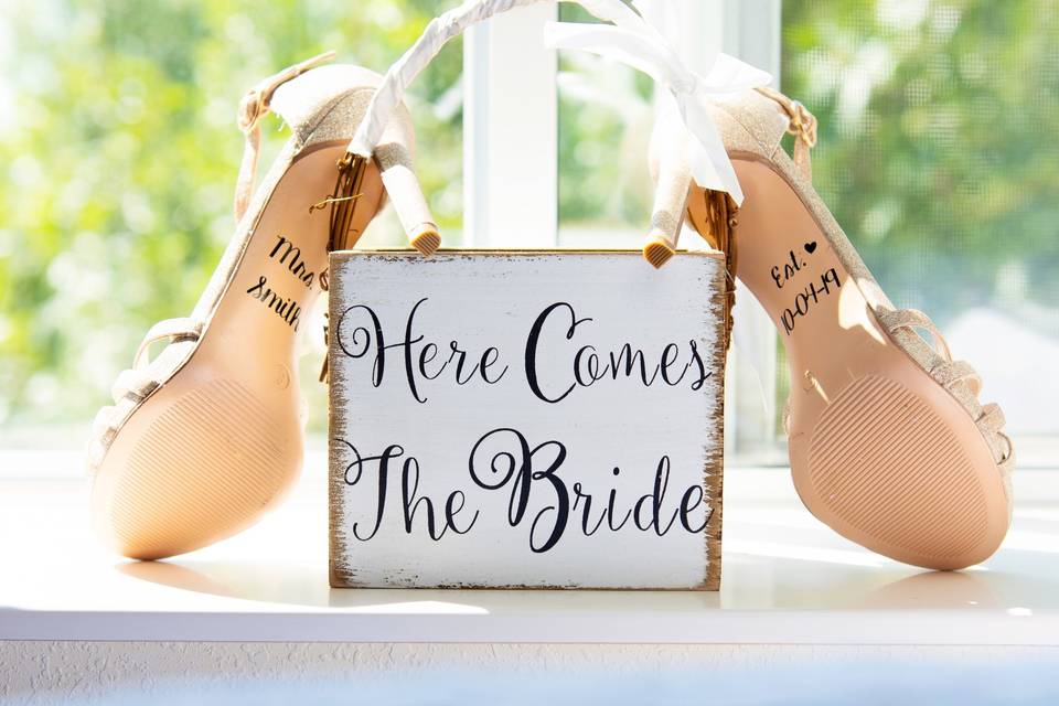 Wedding signage - Capture Thee Moments Photography