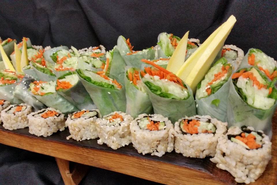 Sushi and Fresh Rolls