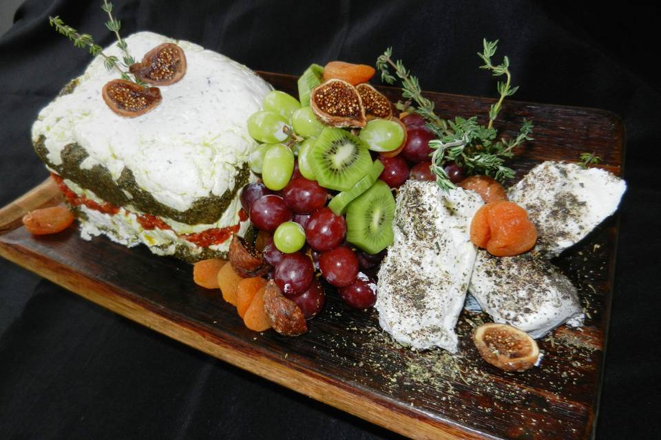 Italian Torta Cheese Board
