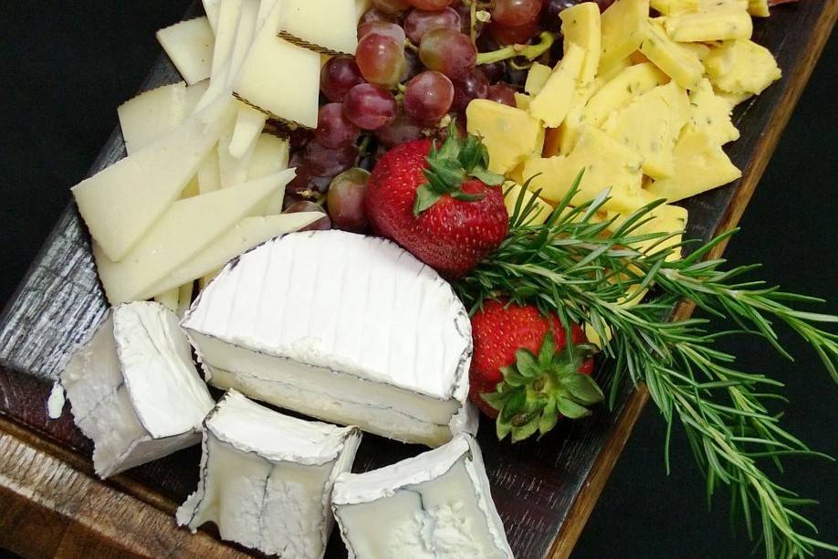 Small Fruit and Cheese Board