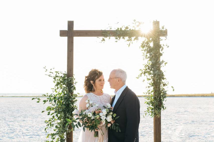 A White Sand Wedding