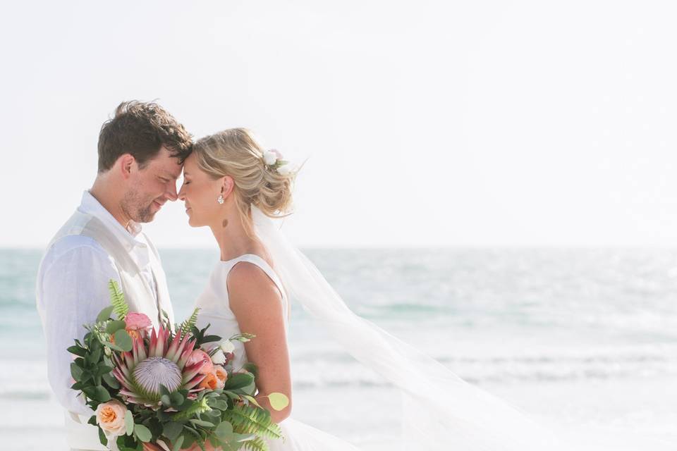 A White Sand Wedding