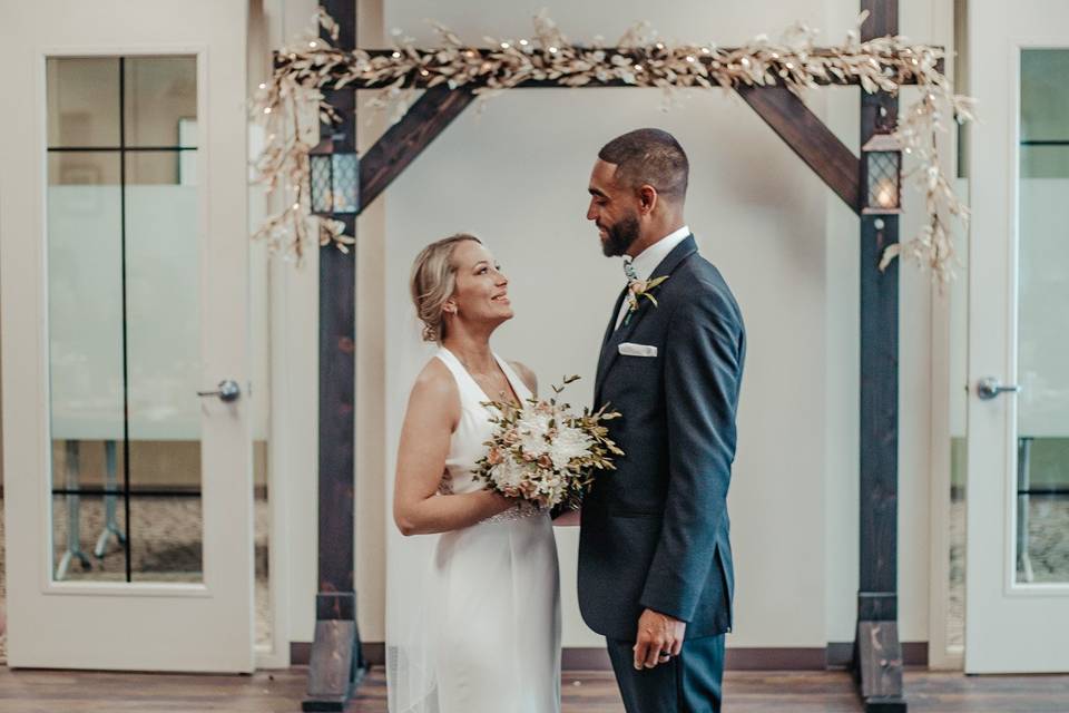 Bride and groom