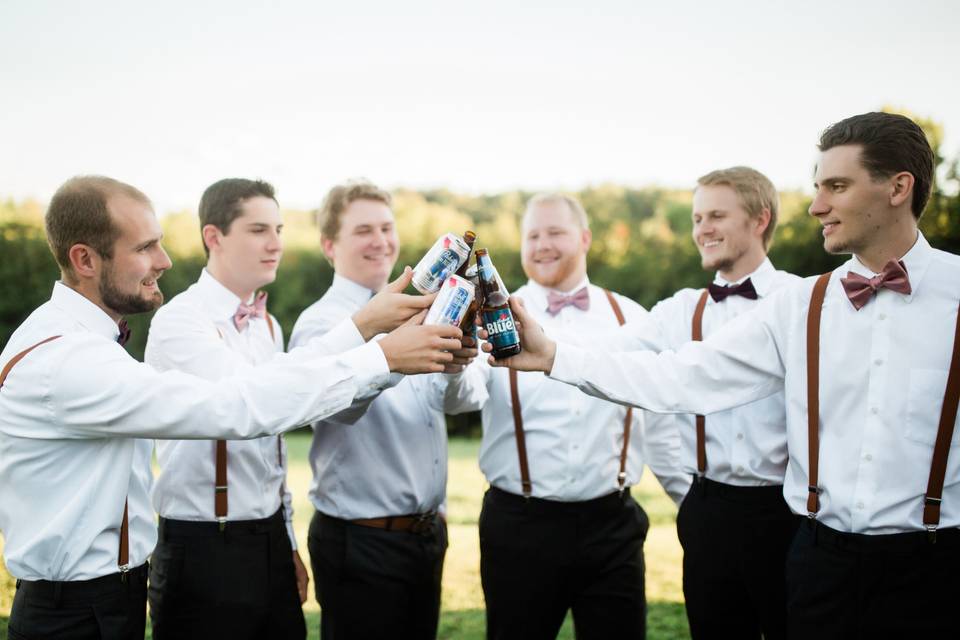 Groomsman Shot