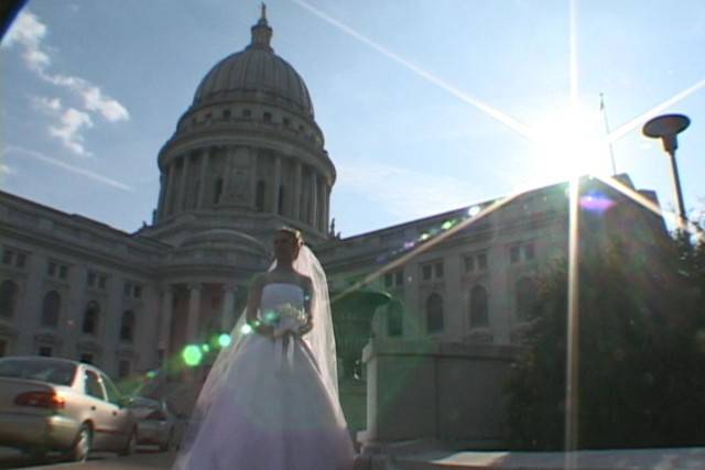 Freeze frame from my video work 1