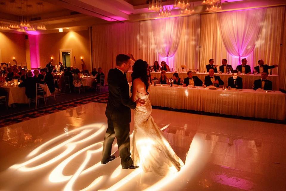 Couple dancing