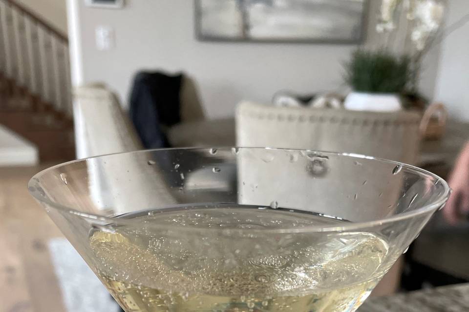 Gemezzi champagne glass