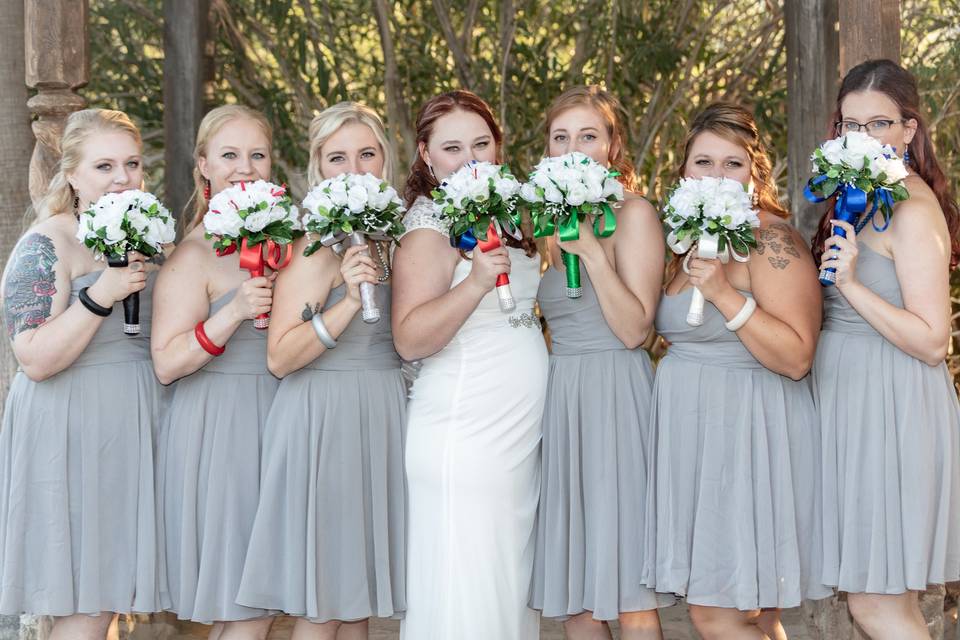 The Bride and her Ladies