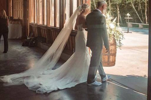 Bride and Father