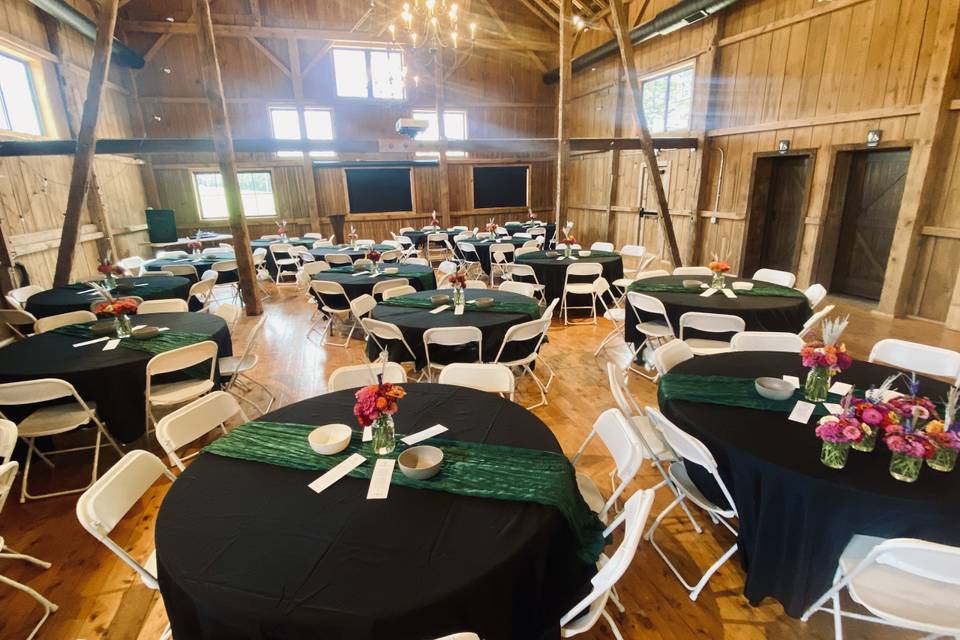 Reception set up