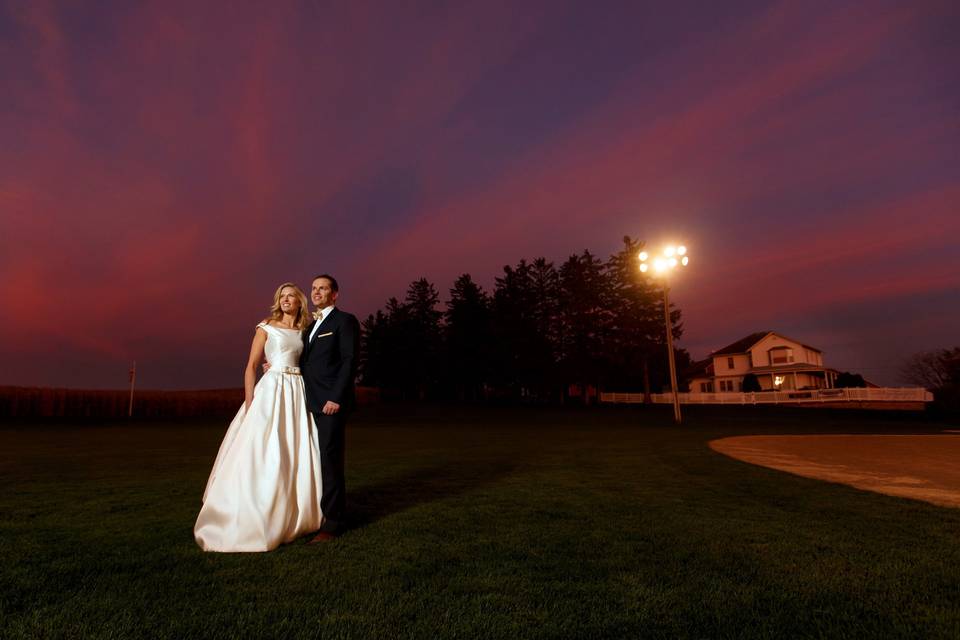 Creative couple portrait