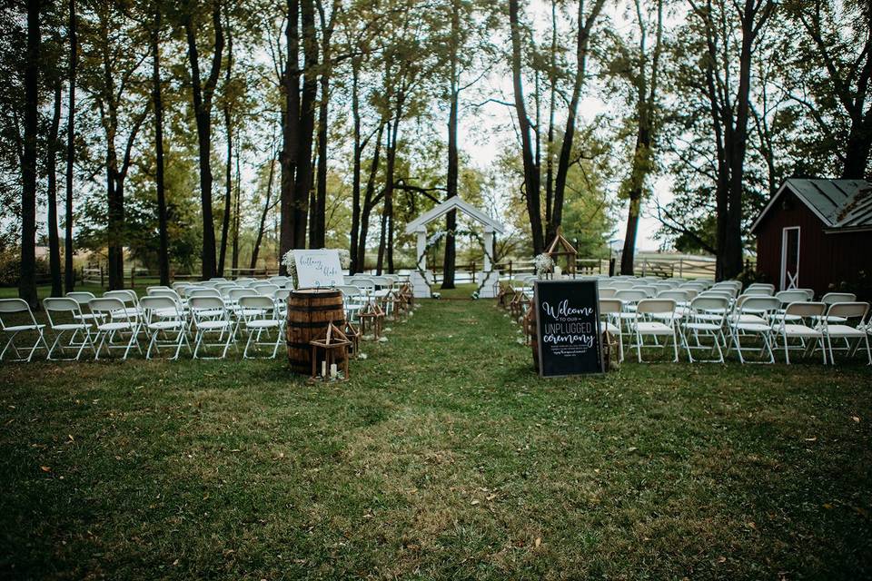 Ceremony site