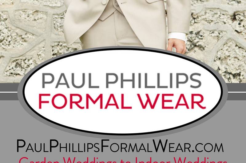 Paul Phillips Formal Wear ☀ Tuxedo ...