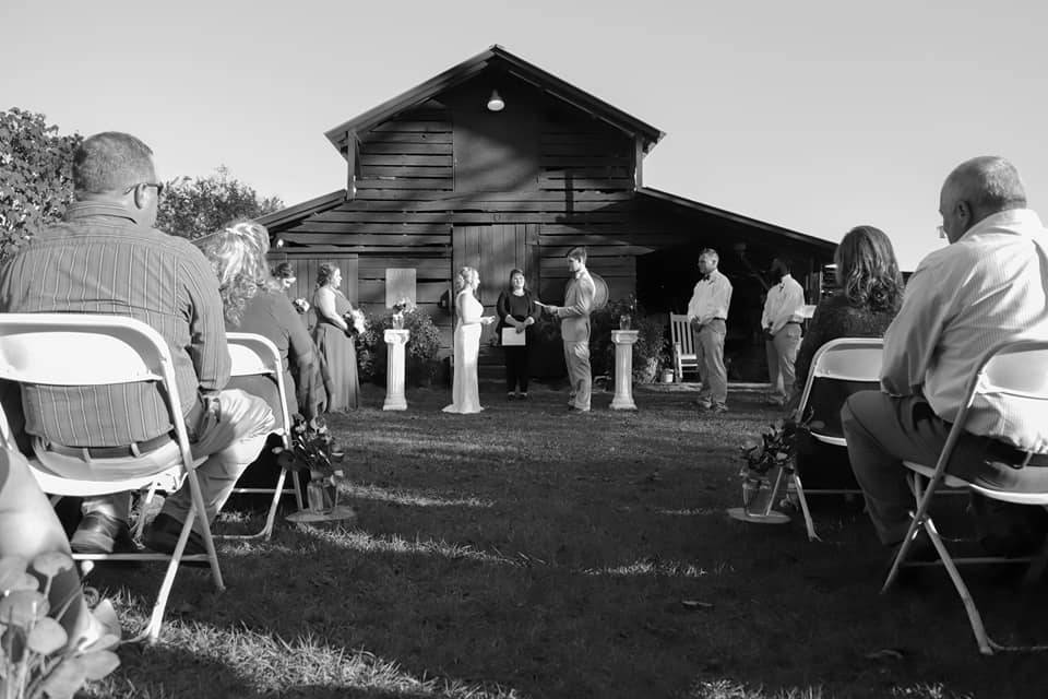 Outdoor ceremony