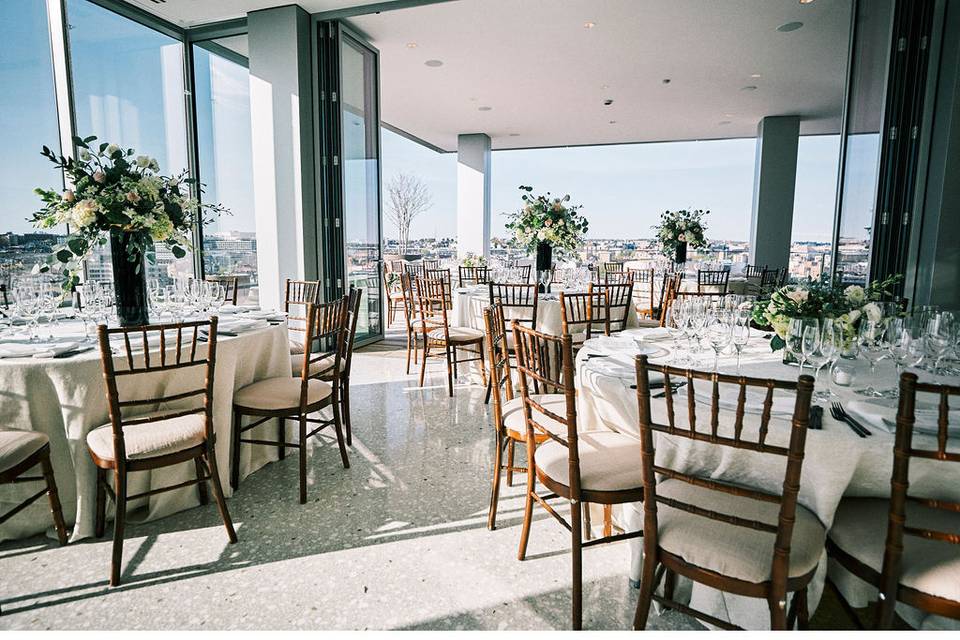 Open air reception