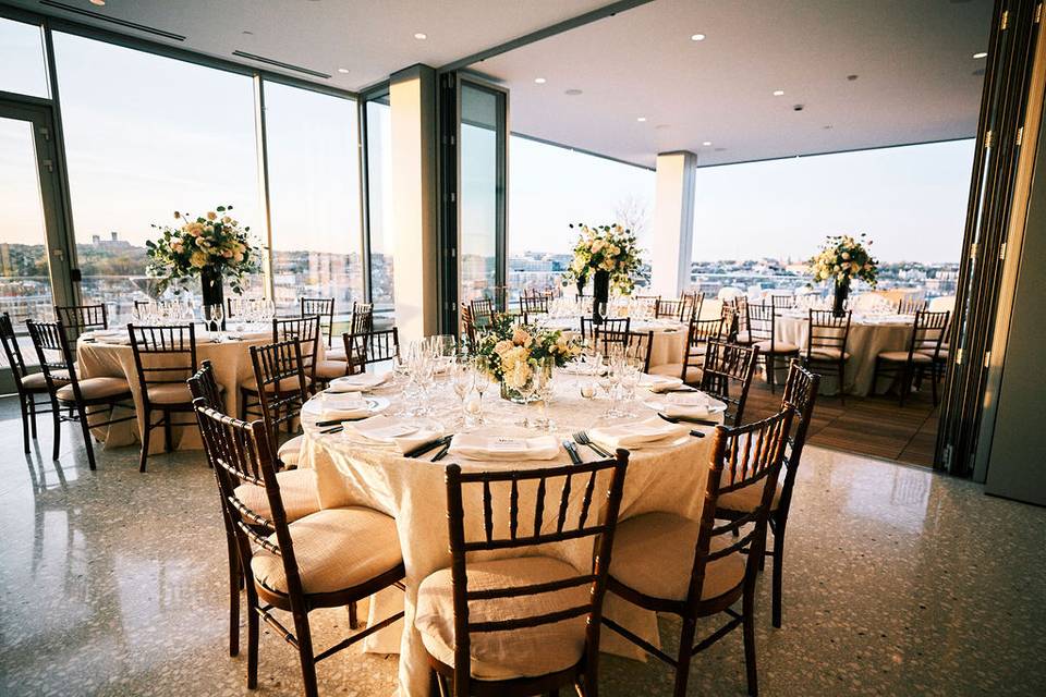 Open air reception
