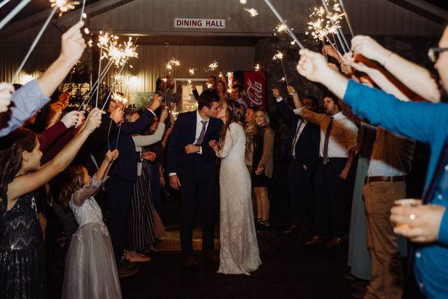 Sparkler send off