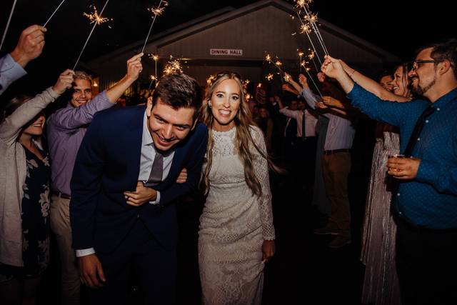 Sparkler send off