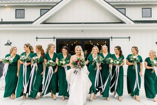 Emerald Green Bridesmaids Dresses Hopkinsville KY