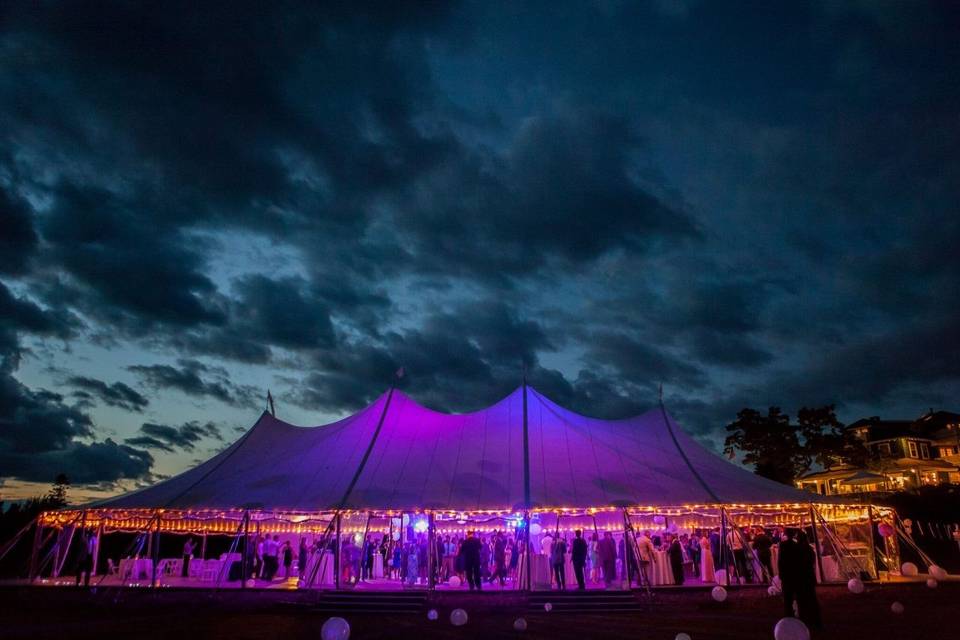 The Tent at Night