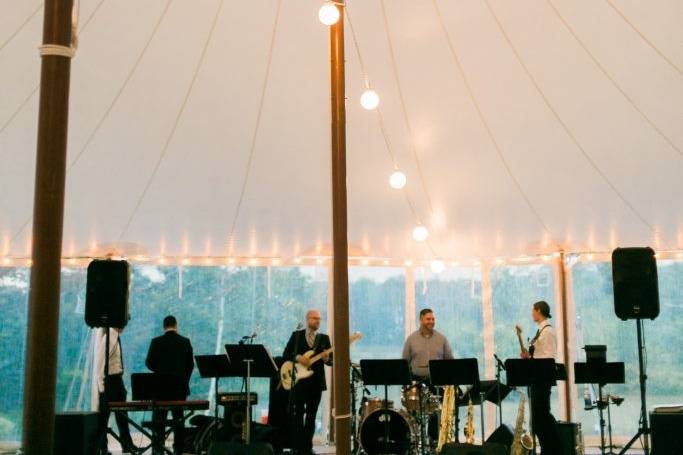 Sail Cloth Tent Reception