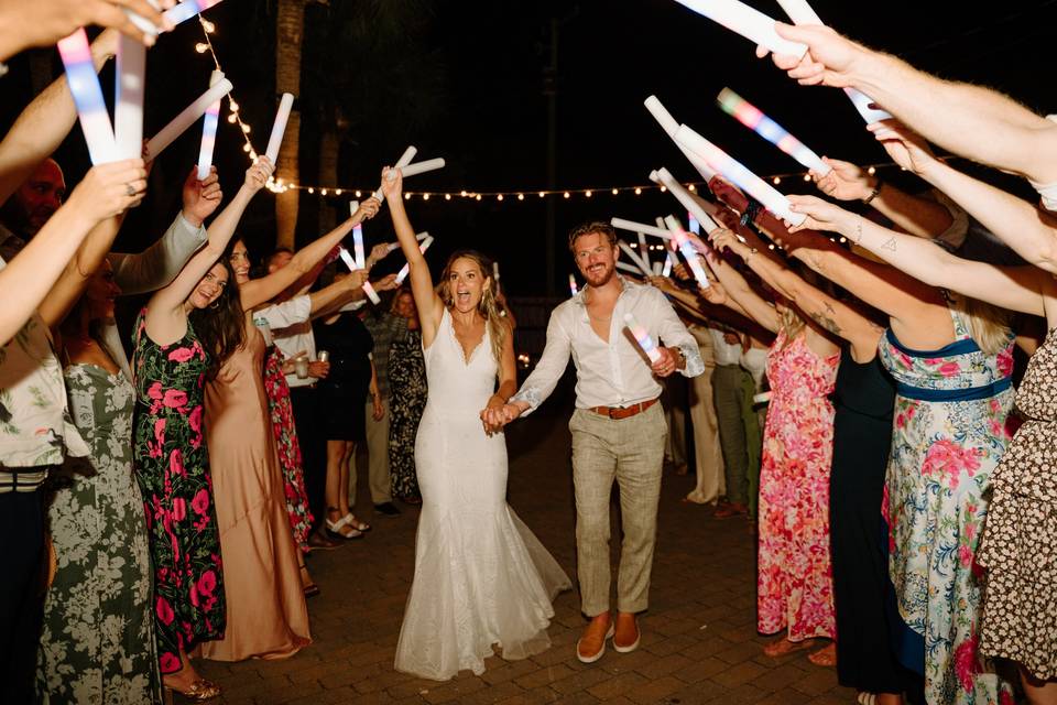 Couple's Sendoff