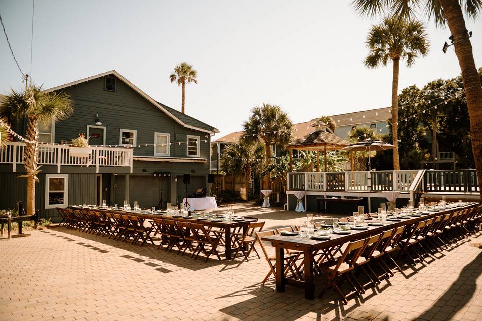 Reception Set up- Event Space