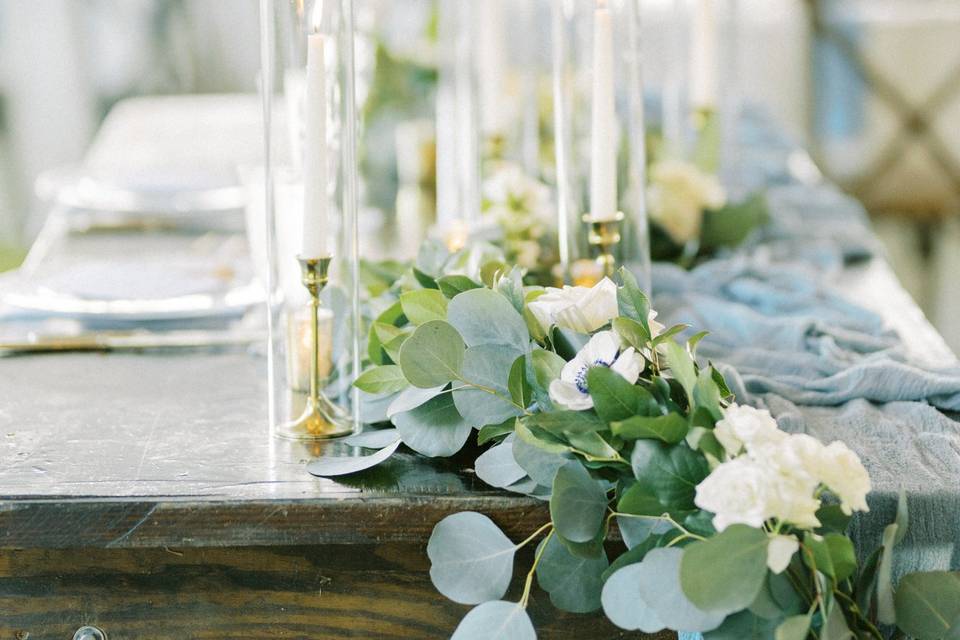 Candles and decor