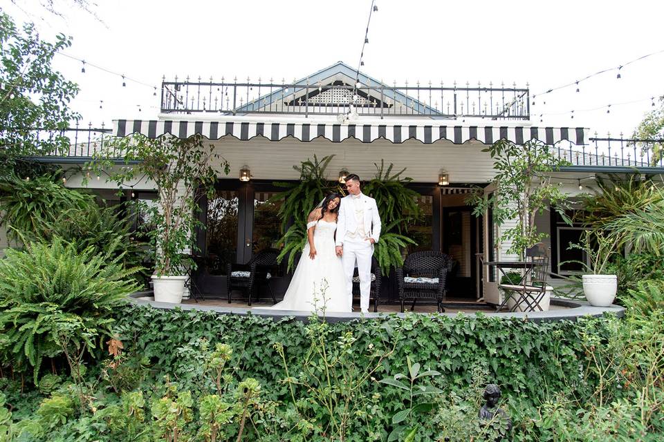 The garden house