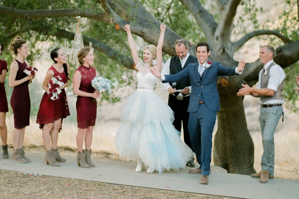 On to the celebrating!(Steve Torres Photography)