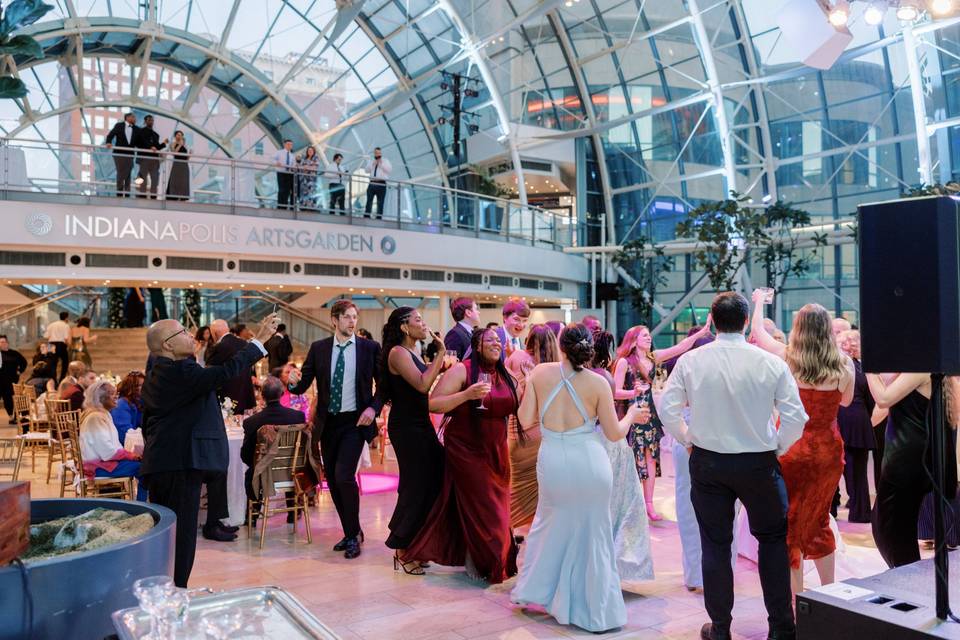 Dancing on air (literally)